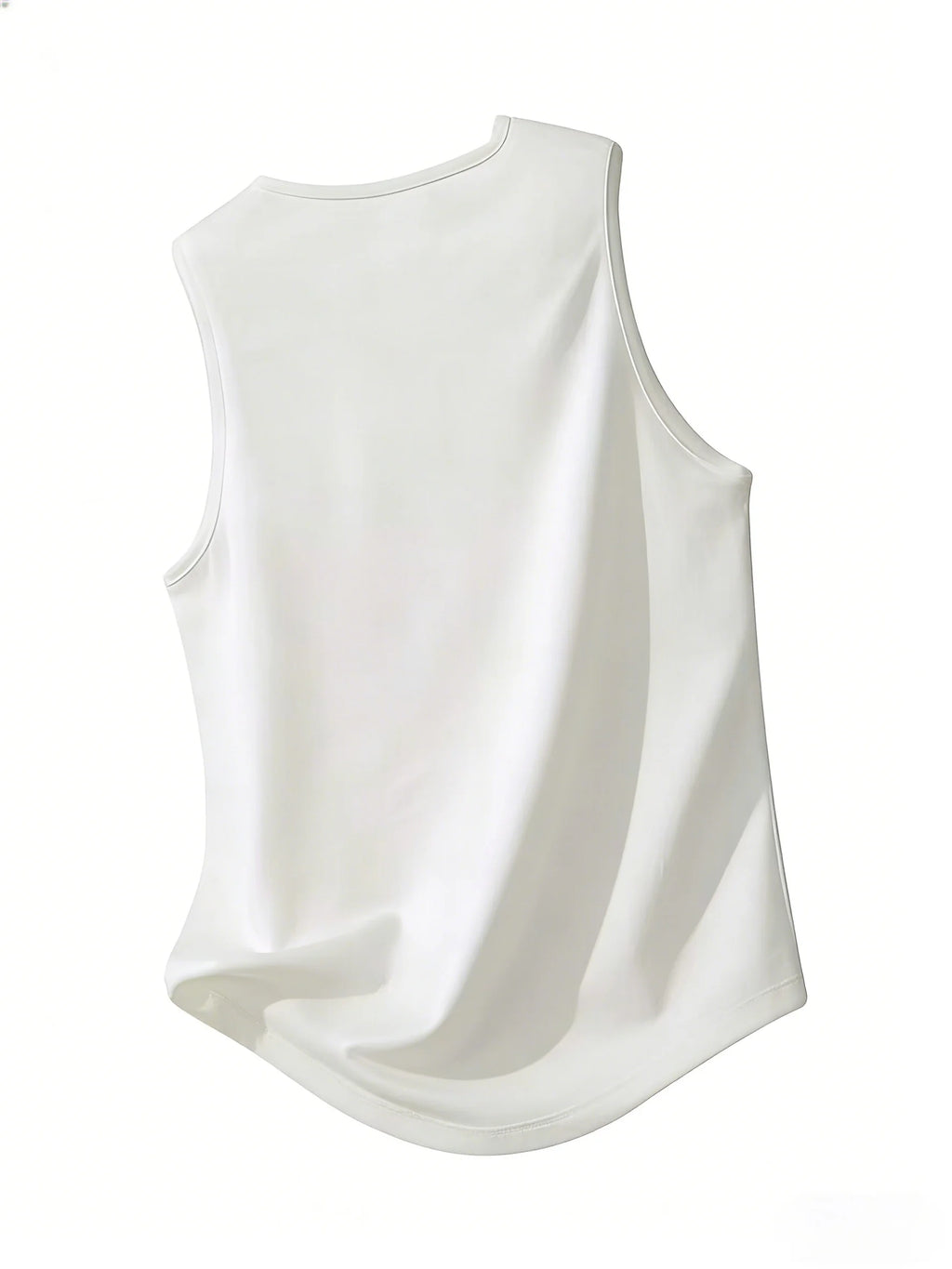 Large Maple Leaf Retro Style Men's Sleeveless V-Neck Shirt - Red casual summer shirt with golden maple leaf design